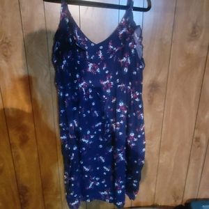 Navy blue short dress